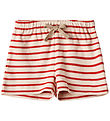 Wheat Shortsit - Vic - punainen Stripe