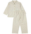 MarMar Pyjama Set - Pajamas - Blue Stone Stripe