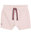 Tommy Hilfiger Shorts en Molleton - Monotype - Fantaisie Rose