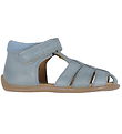 Pom Pom Sandals - Starters Velcro - Sky Blue