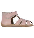 Pom Pom Sandals - Starters Scallop Velcro - Rose