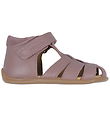 Pom Pom Sandalen - Voorgerechten Klittenband - Dusty Lavender