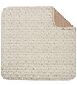 Msli Blanket - Quilted - 90x90 - Oat - Desert Green/Cashew