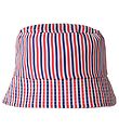 Name It Bucket Hat - NmnOli - Clematis Blue/Jet Stream/Fiery Red