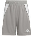 adidas Performance Shorts - Tiro24 SHO Y - Grau/Weiß