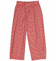 Msli Trousers - Poplin Stripe Waist - Conditioner Cream/Apple R