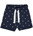 Müsli Shorts - Sailboat - Night Blue/Conditioner Cream