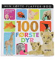 Alvilda 그림책 - Min Løfte-Flapper-도서 - 최초의 동물 100마리 - Dan