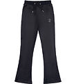 Juicy Couture Velvet Trousers - Diamante - Jet Black