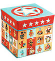 Djeco Storage Box - 25x25x25 cm - Stars