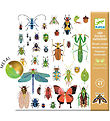 Djeco Autocollants - Mtallique - 160 pces - Insectes