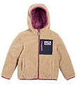 Viking Fleece Jacket - Reversible - Playtime - Plum/Beige