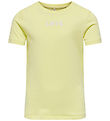 Kids Only T-Shirt - KogLovely Life - Yellow Pear m. Strickerei