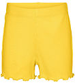 Vero Moda Girl Shorts - Rib - VmLavendel - Lemon Zest
