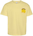 Vero Moda Girl T-Shirt - VmLemon Kelly - Doux Yellow/Lemon Ces