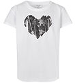 Rosemunde T-Shirt - Grey Heart Imprim