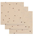 Konges Sløjd Muslin Cloths - 65x65 cm - 3-Pack - Cherry