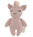 Konges Sløjd Rattle - Mini Unicorn - Rose Fawn