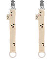 Konges Sløjd Pacifier Clips - 2-Pack - Cherry