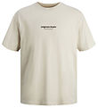 Jack & Jones Stuttermabolur - Noos - JorVesterbro - Moonbeam