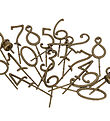 Konges Sløjd Numbers to Birthday Train - 0-9 - Multi