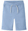 Name It Shorts en Molleton - NkmVermo - Chambray Blue