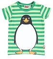 DYR T-paita - Dyrrgrowl - Ruoho Green/Dusty Green Pingviini