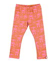 DYR Leggings - Dierlijke cheetah - Super Roze/Rust Savanne