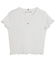 Tommy Hilfiger T-shirt - Essential Rib - White