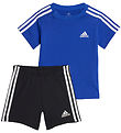 adidas Performance Shorts Set - I 3S Sport Set - Blauw/zwart