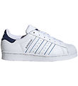 adidas Originals Chaussures - Superstar J - Blanc/Bleu