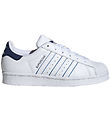 adidas Originals Shoe - Superstar J - White/Blue