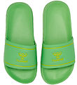 Hummel Flip Flops - Pool Slide Jr - Classic+ Green