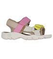 Bisgaard Sandalen - Nico - Yellow/Roze