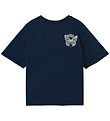 LMTD T-Shirt - NkfThoughts - Dress Blues/Turtledove