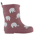 CeLaVi Rubber Boots - Burlwood w. Elephants