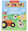 Forlaget Carlsen Sticker book - Play And Learn - Farm Animals -