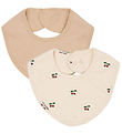 Konges Sløjd Bibs - 2-Pack - Cherry