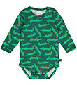 Freds World Bodysuit l/s - Crocodile - Cucumber