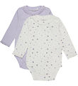 Fixoni Bodysuit l/s - 2-Pack - Thistle