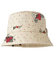 Fliink Bucket Hat - Kota - Sandshell/High Risk Red Strawberry