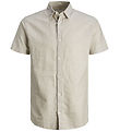 Jack & Jones Shirt - JjeLinen - Crockery