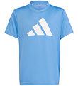 adidas Performance T-Shirt - U TR-ES Logo - Bleu/Blanc