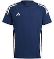 adidas Performance T-shirt - Tiro 24 SWTEEY - Blue/White