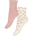 Minymo Socken - 2er-Pack - Light Rose