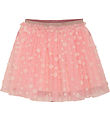 Minymo Skirt - Pink Dogwood w. Flowers
