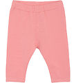 Minymo Sweatpants - Strawberry Ice m. Broderi