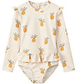 Liewood Coverall Swimsuit - Sille - UV40+ - Pineapples/Cloud Cre
