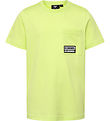 Hummel T-Shirt - hmlRock - Sunny Limette