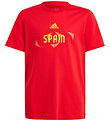 adidas Performance T-shirt - Spanien - Rd/Gul
